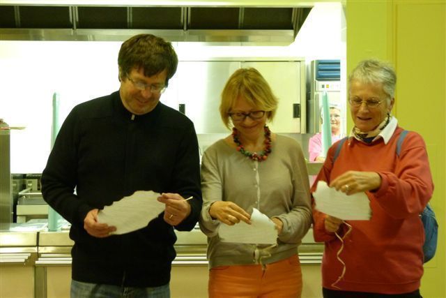 Nicole, Béatrice, Frédéric les nouveaux adhérents