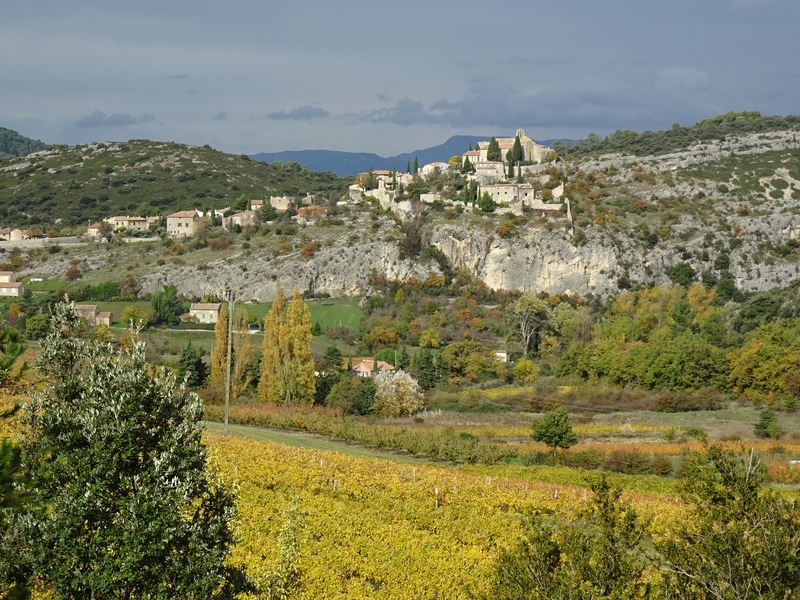 Méthamis, village perché