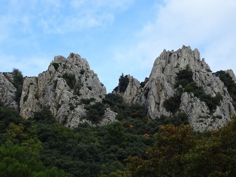 C'est plus propice à l'escalade qu'à la promenade